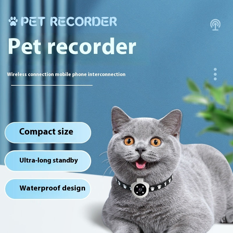 Coleira com Câmera para Cães e Gatos: Gravação de Vídeo e Movimento, Ação e Esportes